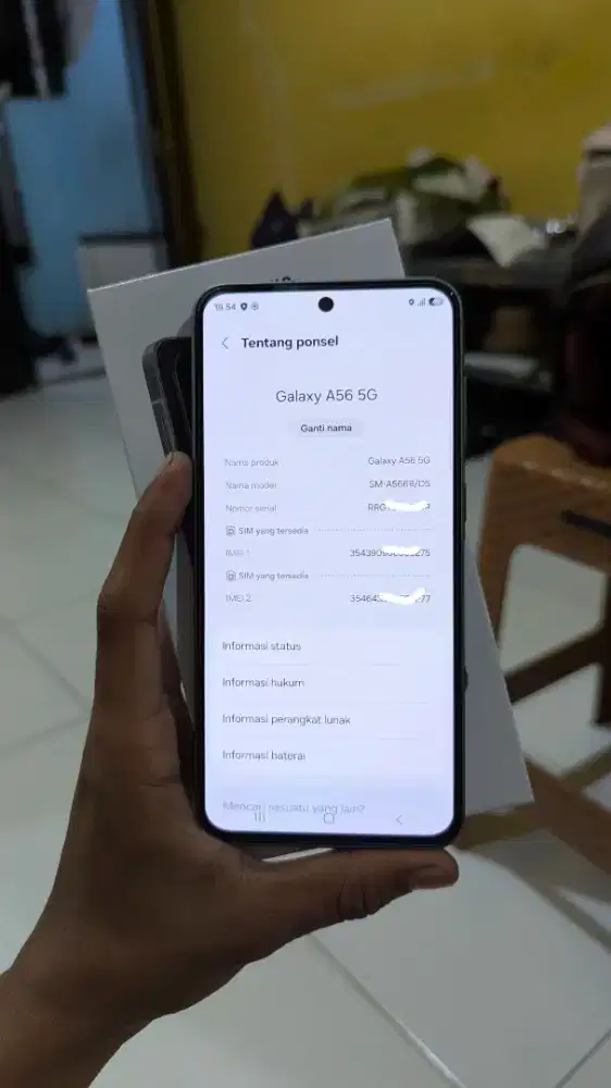 Samsung a56 5G ram 8/256
