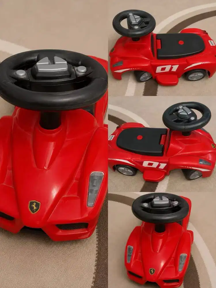mobil mainan anak sport warna merah