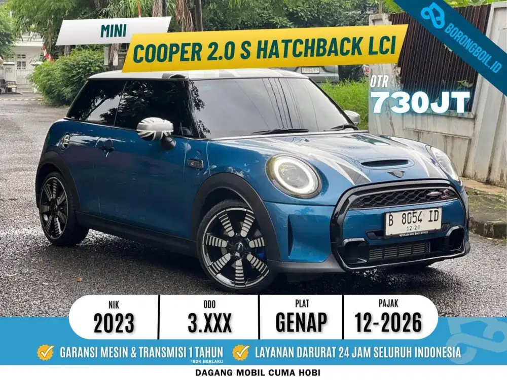 TERMURAHH Mini Cooper 2.0 S HATCHBACK LCI 2023/2024 3 DOOR