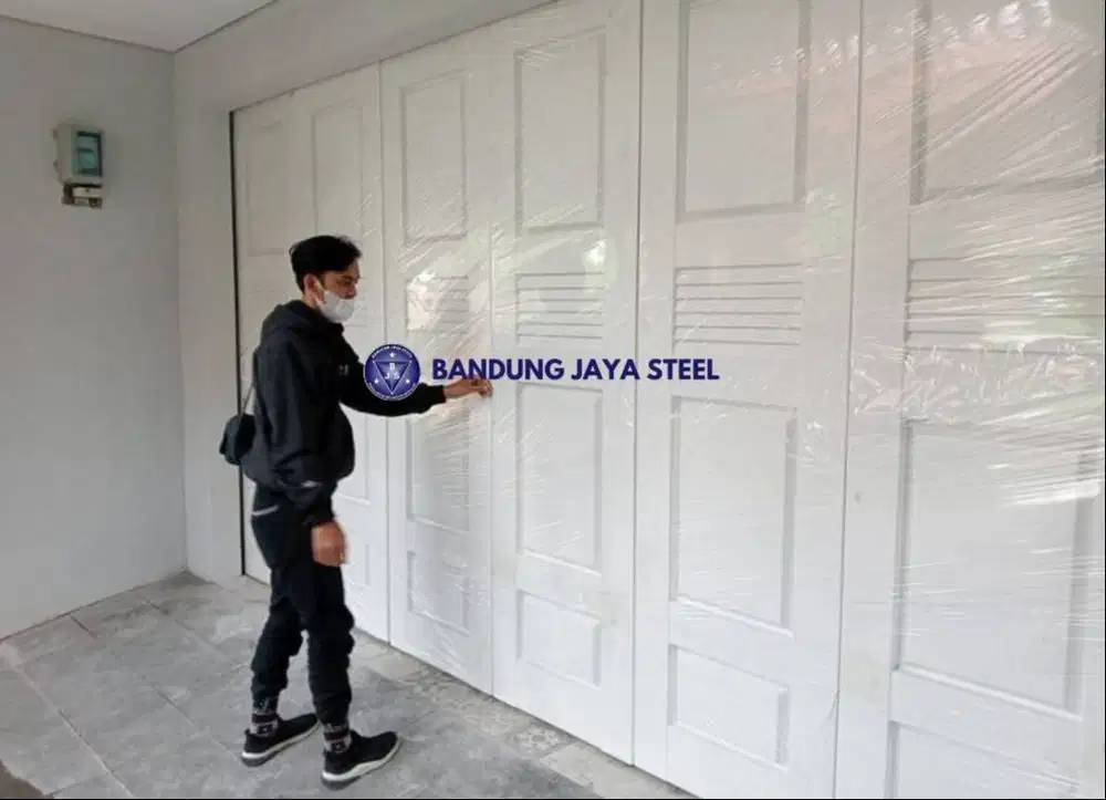 Menjual Pintu Garasi Henderson Pabrikasi Powder Coating