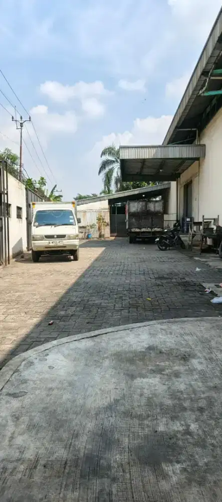 Dijual gudang siap pakai di harapan baru medan satria bekasi barat