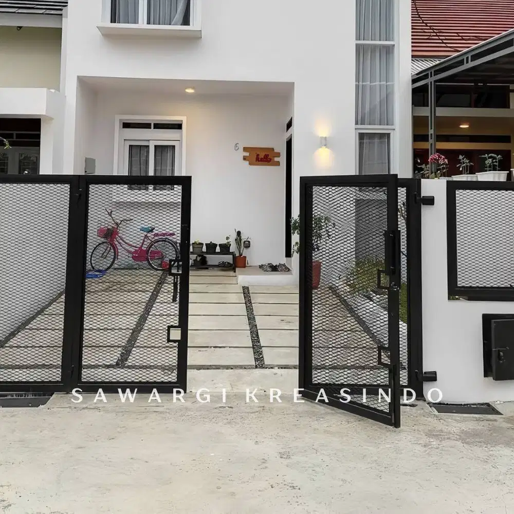 Menerima Pasang Pagar Lipat Dan Pagar Geser Rumah Sawargo Kreasindo