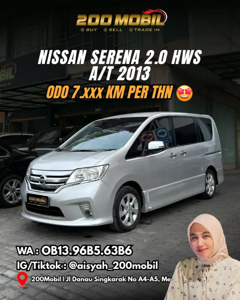 Nissan Serena 2.0 Highway Star A/T 2013 Bensin