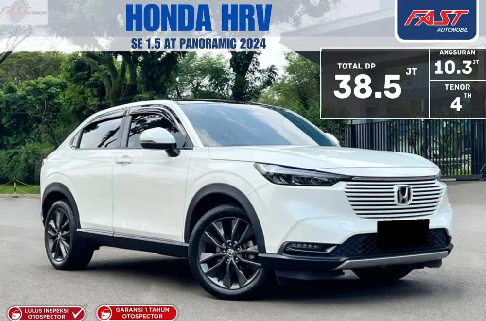 LOW KM PAJAK PANJANG HONDA HRV SE 2024 1.5 METIK PANORAMIC