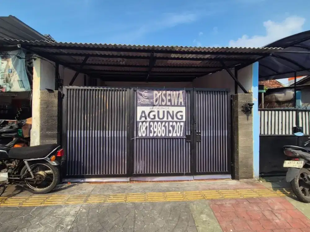 Di Sewakan di Jl Sunan Giri Rawamangun Cocok Untuk Usaha Kuliner Laundry dll