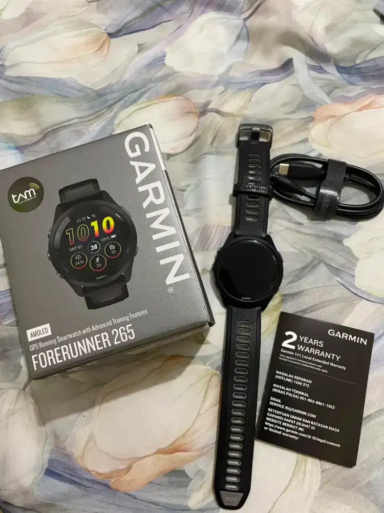 Jam tangan garmin forerunner 265 TAM