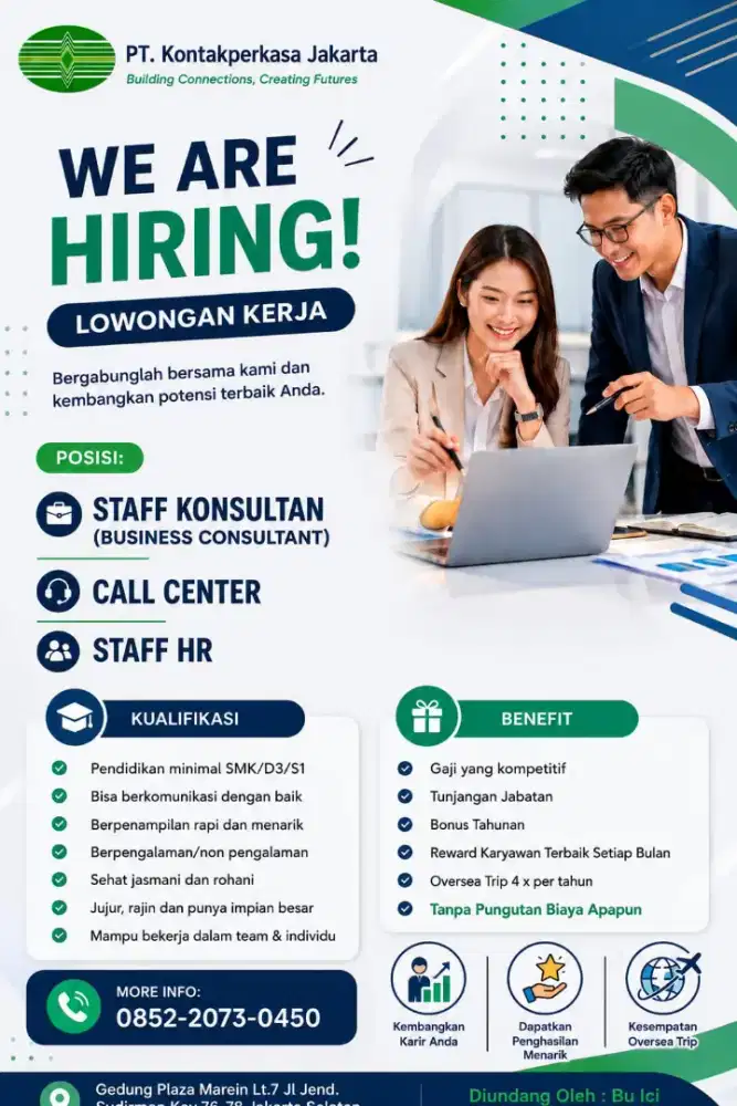 Dibutuhkan segera!!! Loker Jakarta Selatan 2026/2027