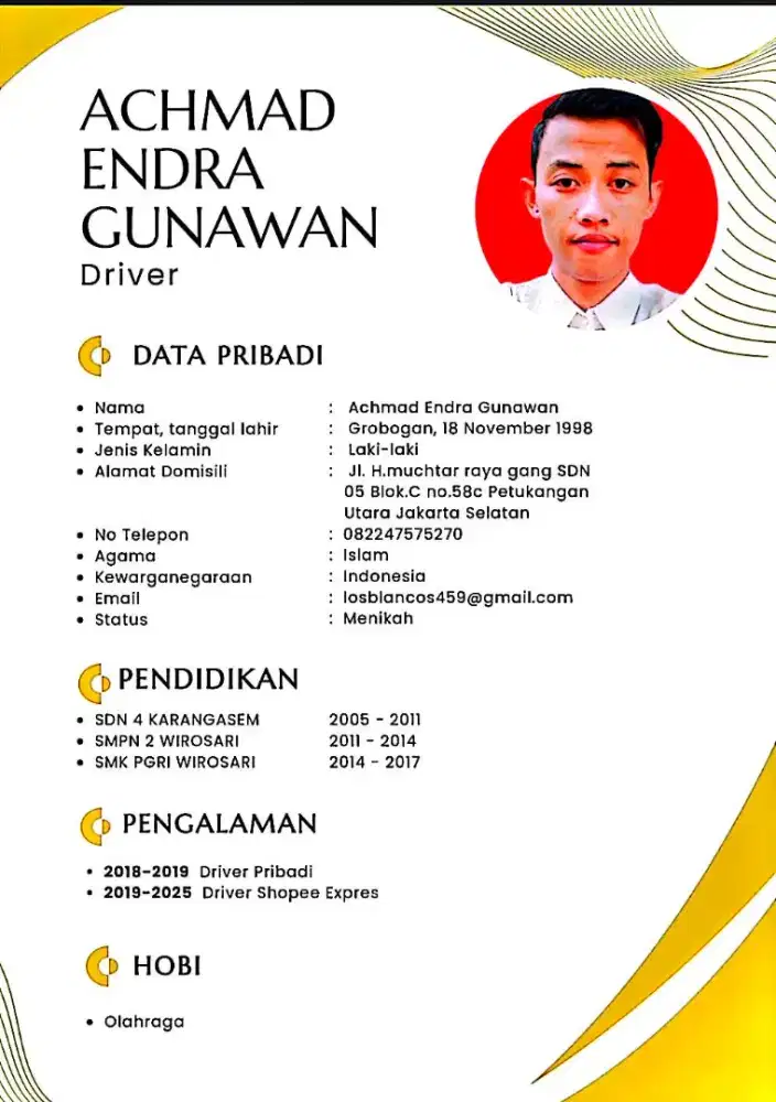 Mencari kerjaan Driver