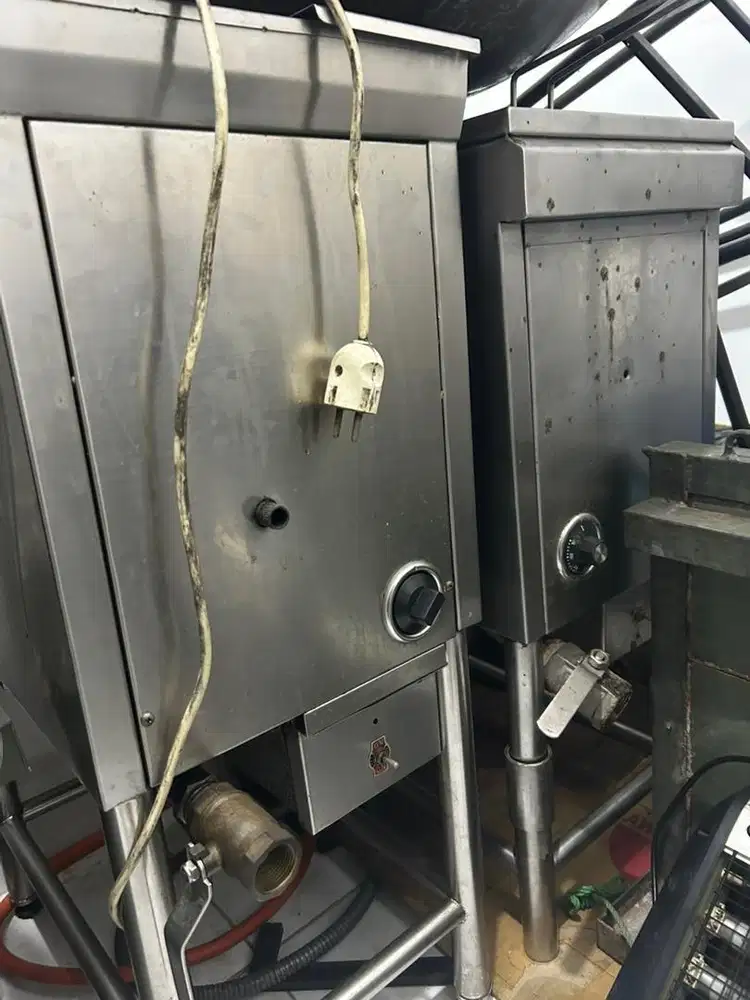 Jual BU deep fryer gas 18-20 Liter minyak