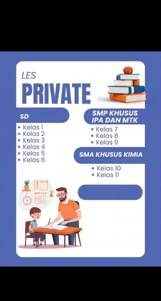 Les privat Datang Ke rumah
