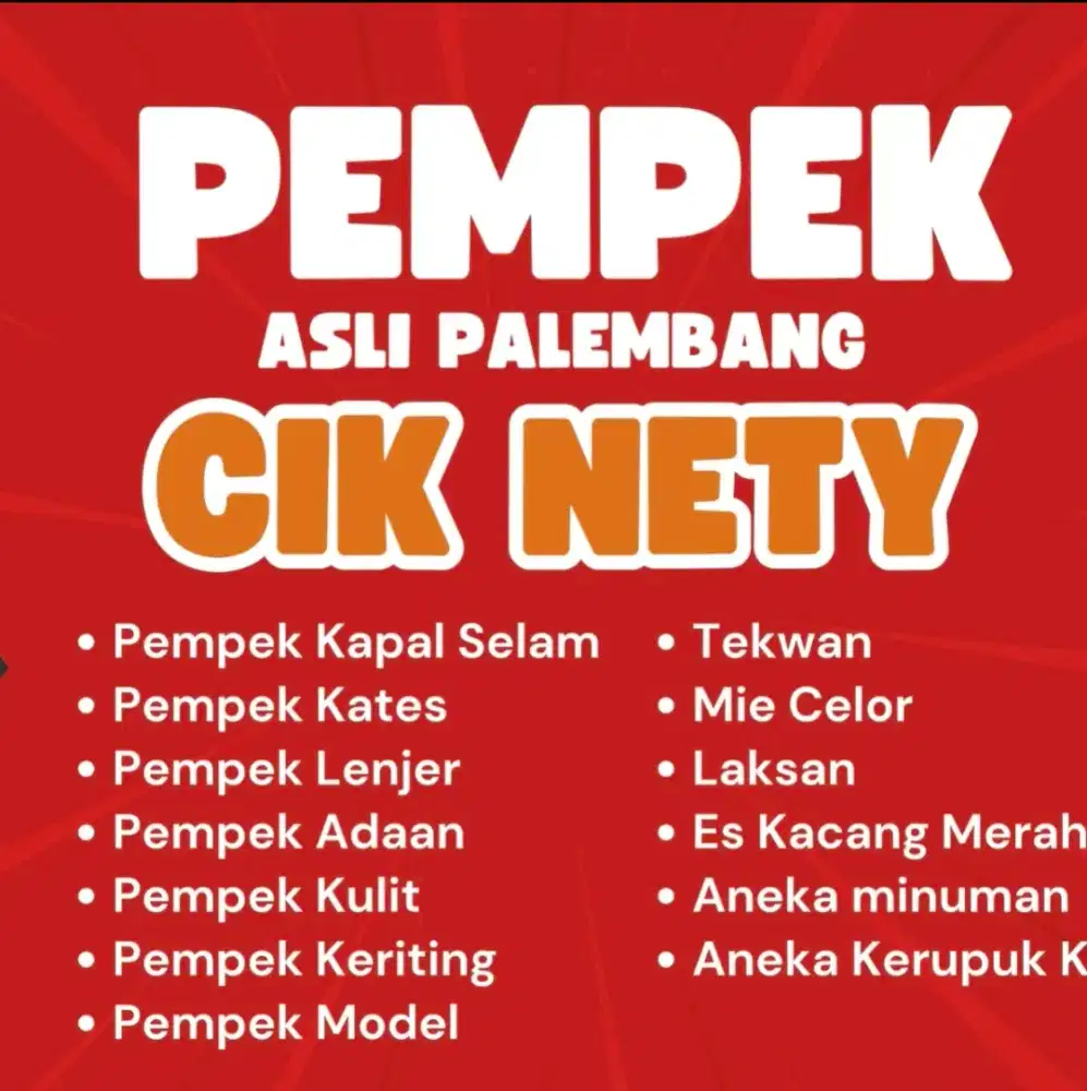 Dibutuhkan Segera Pekerja wanita untuk bantu Operasional Toko
Pempek