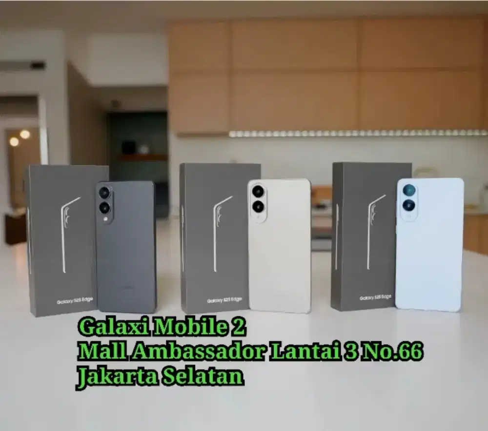 Samsung Galaxy S25 EDGE 12GB 256GB Sein Bs Cash Kredit Tukar Tambah