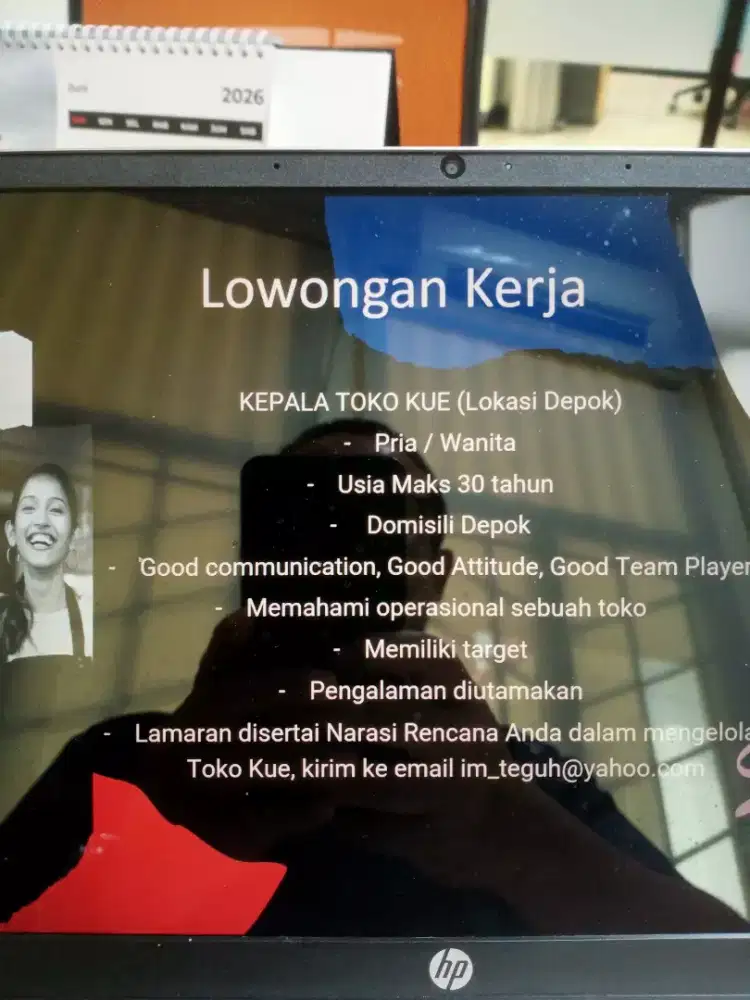 Lowongan Kepala Toko