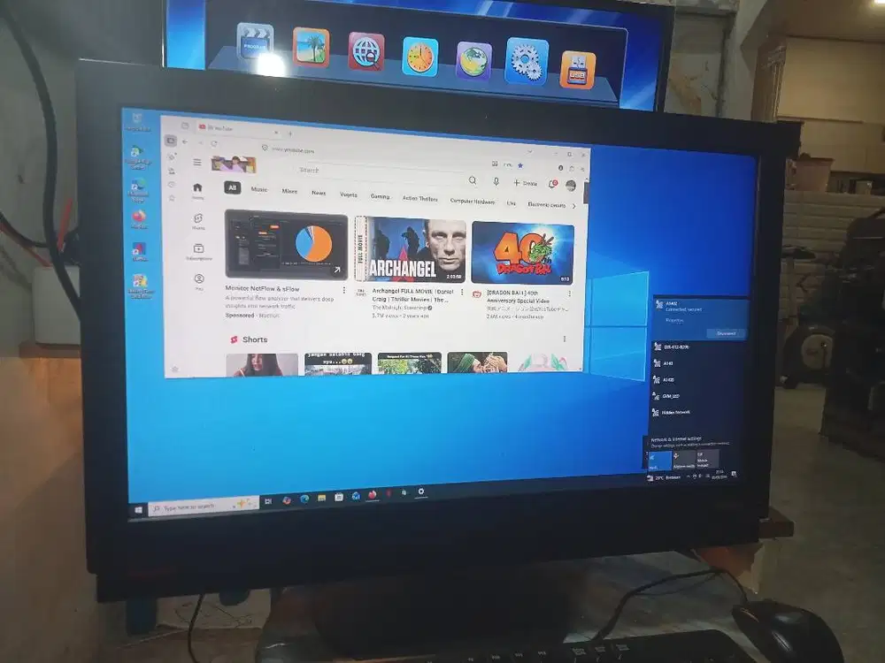 PC Lenovo AIO Intel i3 6100 SSD 256GB RAM 8GB