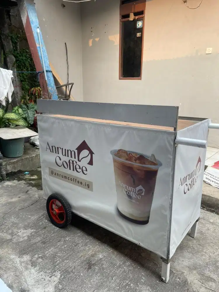 Gerobak kopi dorong
