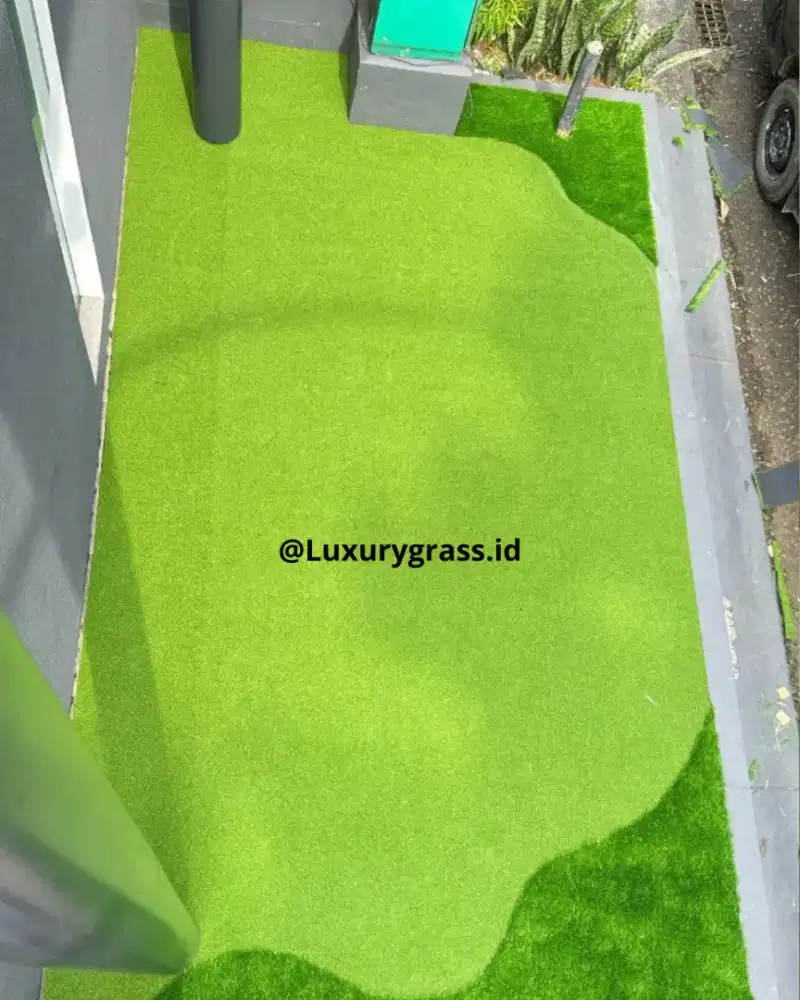 Promo rumput sintetis premium, bikin taman makin estetik