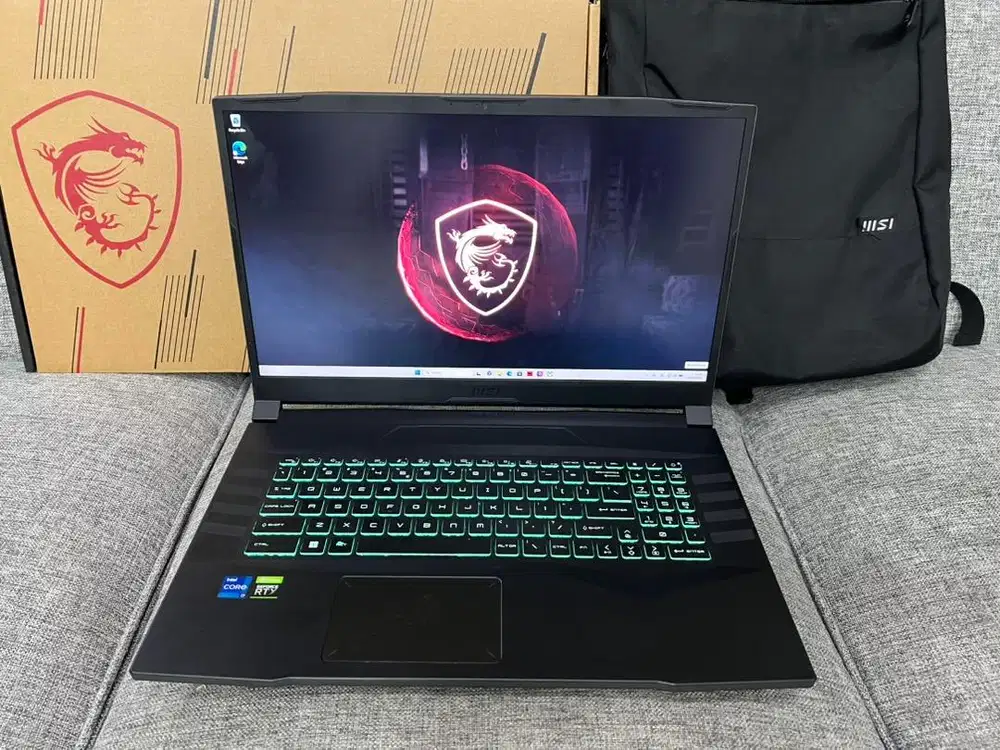 MSi Pulse GL76 CORE i7-11800H RTX 3060 Layar 17 inch RAM 16-1 TB LikeN