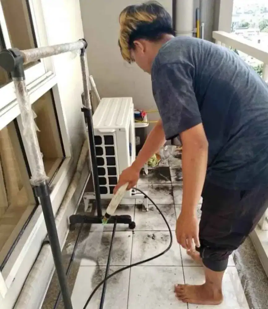 Bongkar pasang Ac, cuci ac, Servis ac, vakum dan freon dll