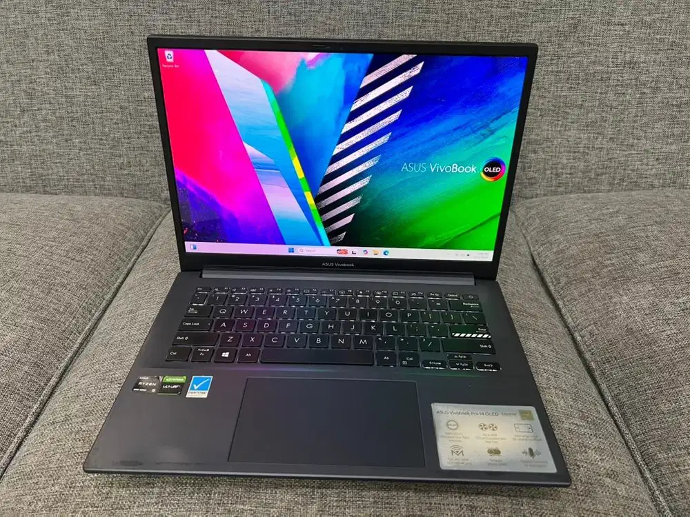 Asus ViVoBook Pro 14 OLED Ryzen 5-5600H RTX 3050 RAM 8-512 GB