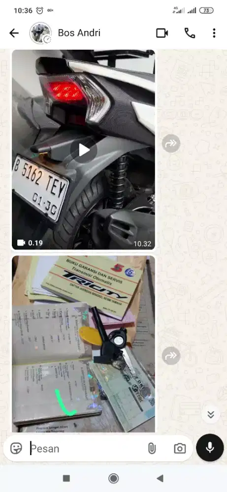 YAMAHA TRICITY 2017 KONDISI GRES SPT BARU(KM 300PERAK)