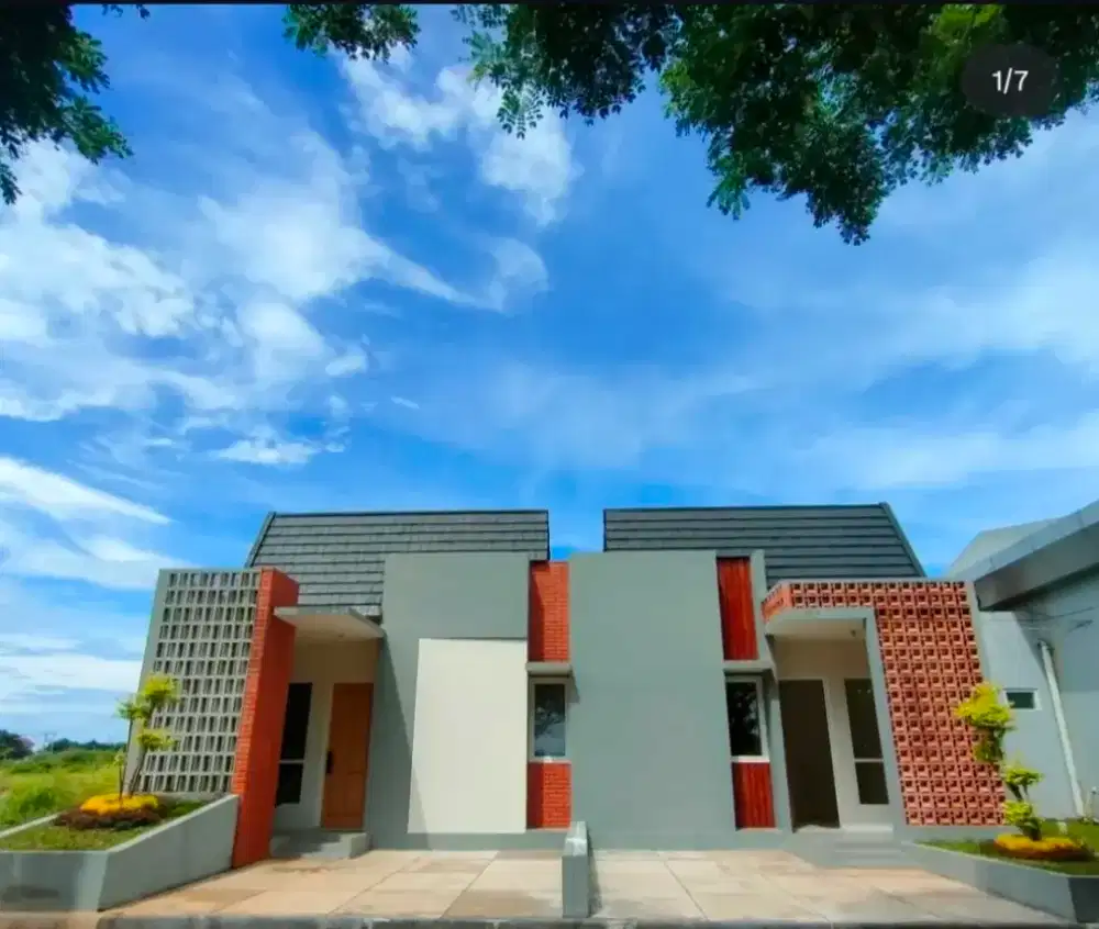 Rumah komersil cicilan 1jutaan tanpa DP free AC dan cashback 5juta