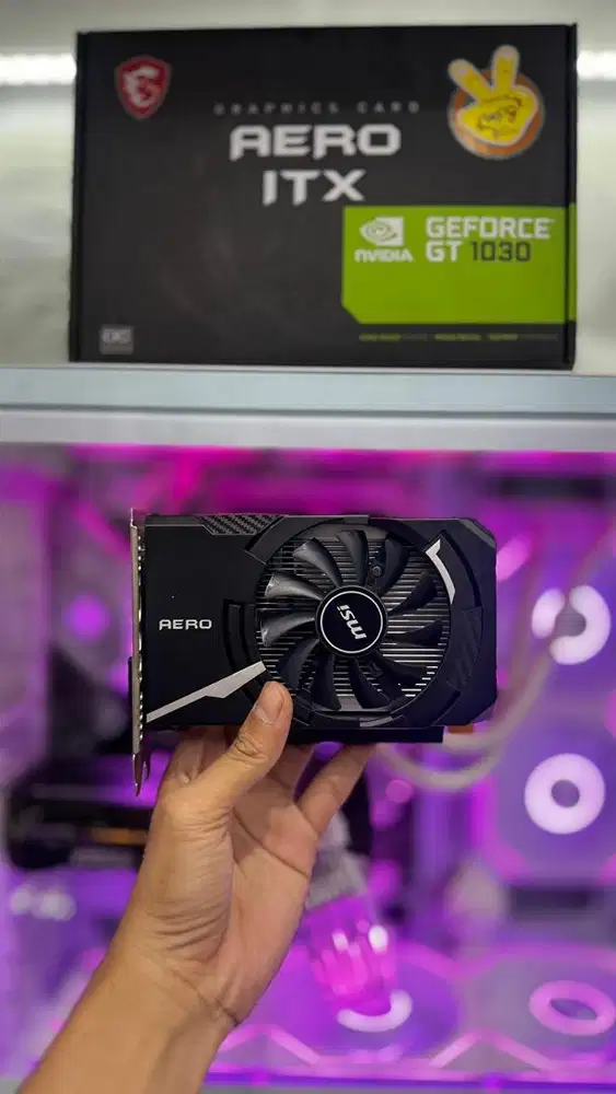 VGA MSI AERO GT1030 garansi 2028 new box siap pake