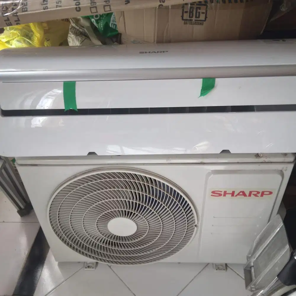AC 1 PK MERK SHARP AH-A9ZCY BEKAS NON INVERTER