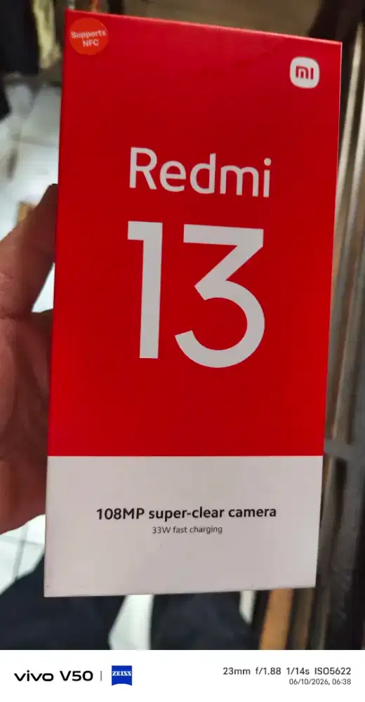 Xiaomi Redmi 13 RAM 8/256 warna hitam