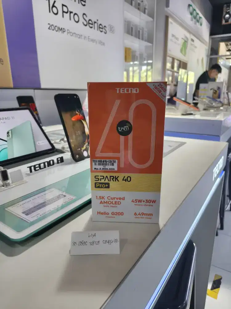 TECNO SPARK 40PRO+ 8/256 | ATLANTIS DAHSYAT