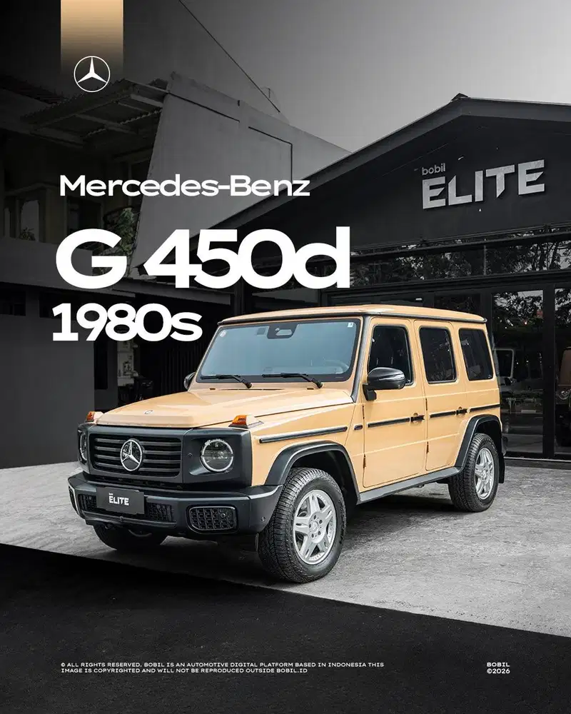 NIK 2026 Mercedes-Benz G450d AMG Edition STRONGER THAN THE 1980s