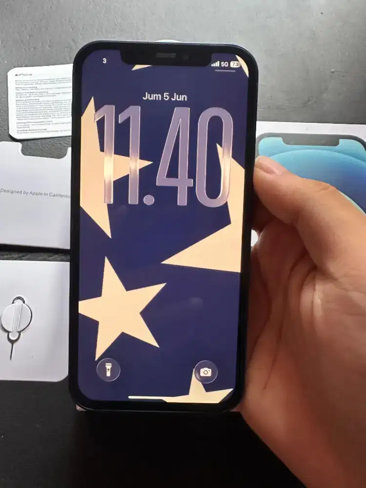 iPhone 12 128Gb Blue All Operator, Fullset Mulus NoMinus Bh100%