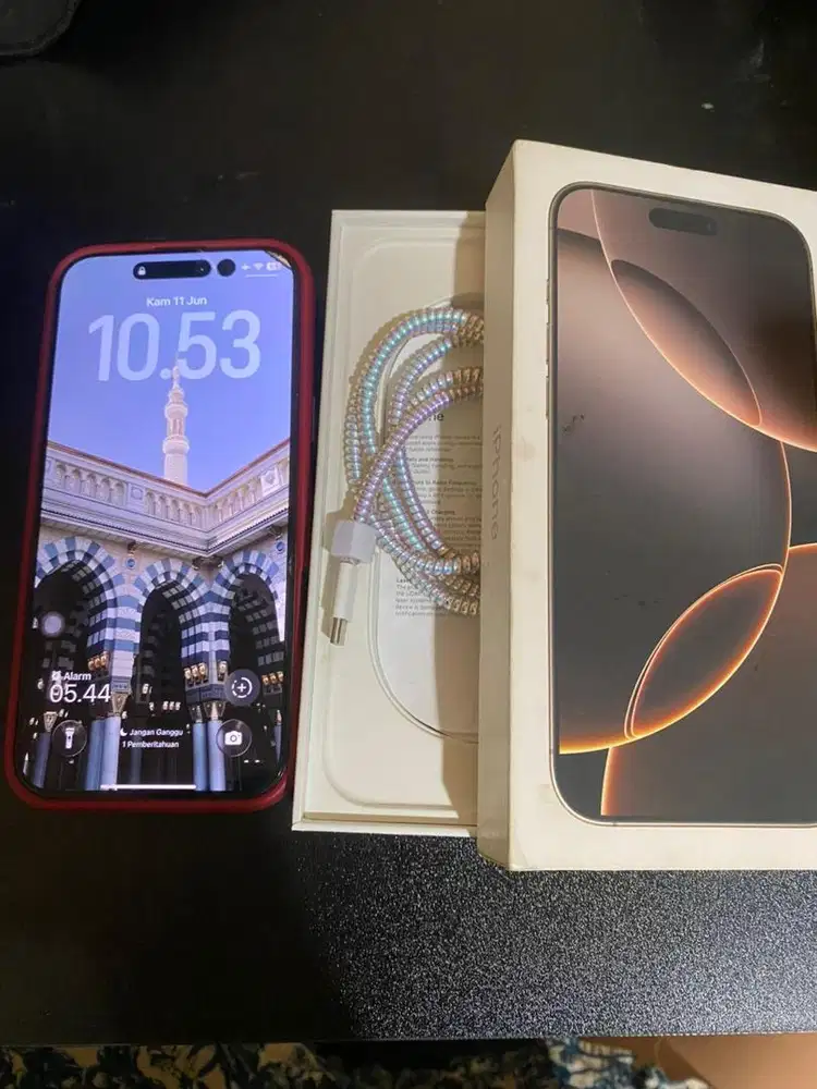 JUAL IPHONE 16 Pro max 256 ibox No minus