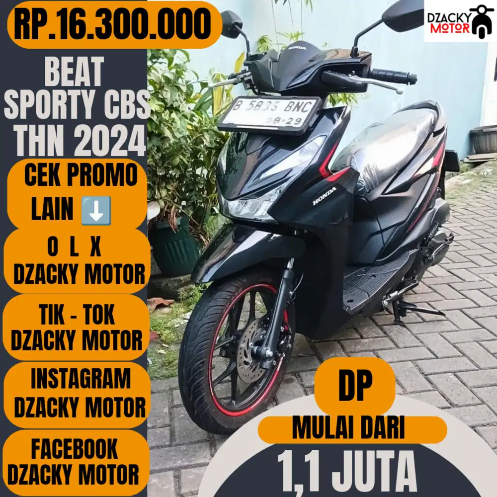 BEAT SPORTY CBS 2024 SECOND LIKE NEW