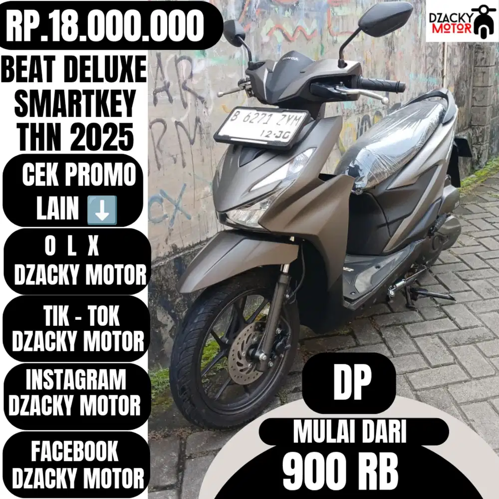 BEAT DELUXE SMARTKEY 2025 SECOND LIKE NEW