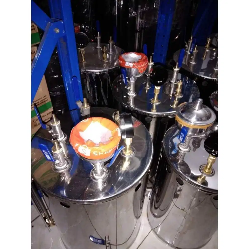 Boiler Setrika Uap 10 Liter 20 Liter 25 Liter Lokal Satu Set