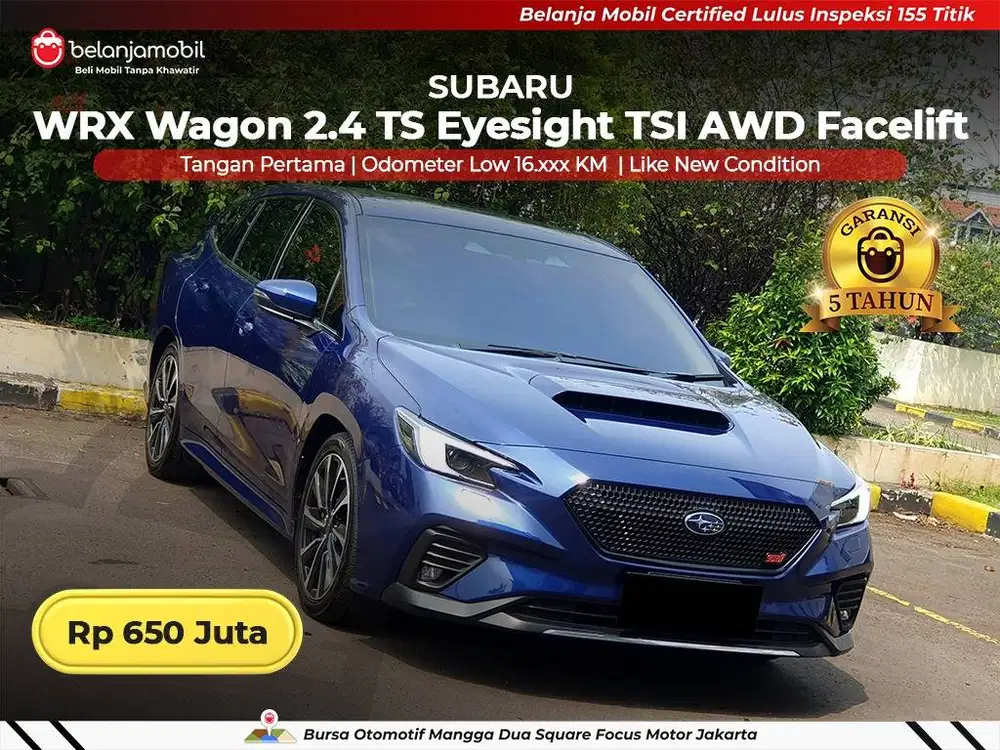 [ GARANSI 5TH ] Subaru WRX Wagon 2.4 TS Eyesight TSI AWD 2023 2024