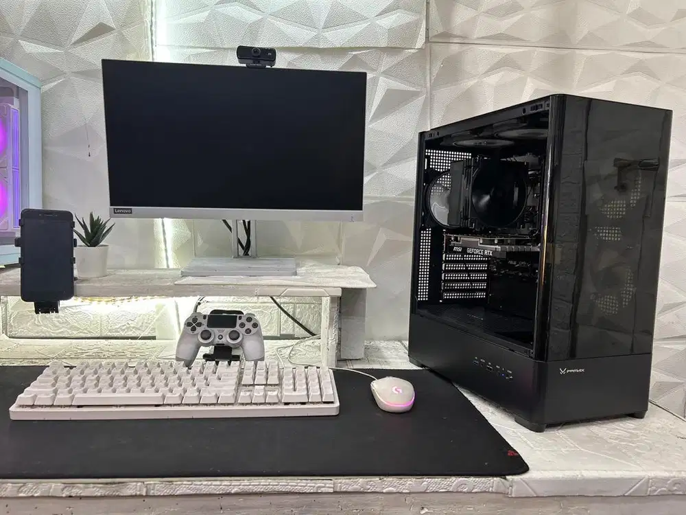 PC i5 14400F Rtx 5060 Nvme 512Gb Ram 32GB B760M Wifi Psu 650W Mantap