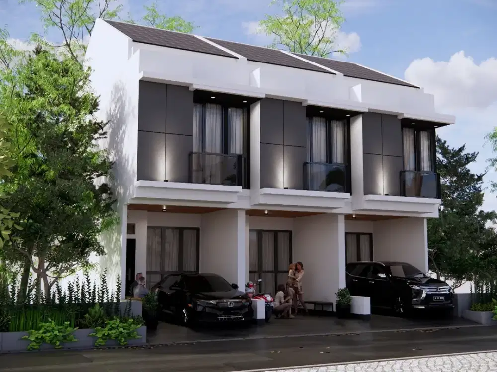 Rumah Baru Cantik 2 Lantai Di Jln Ekonomi Sawah Besar Jakarta Pusat
