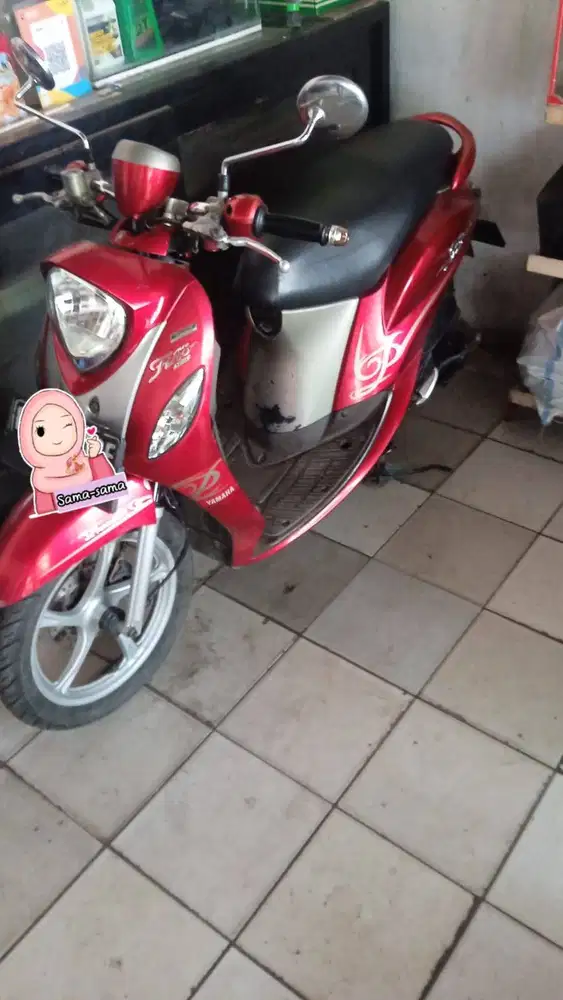 Yamaha Fino Merah 2017