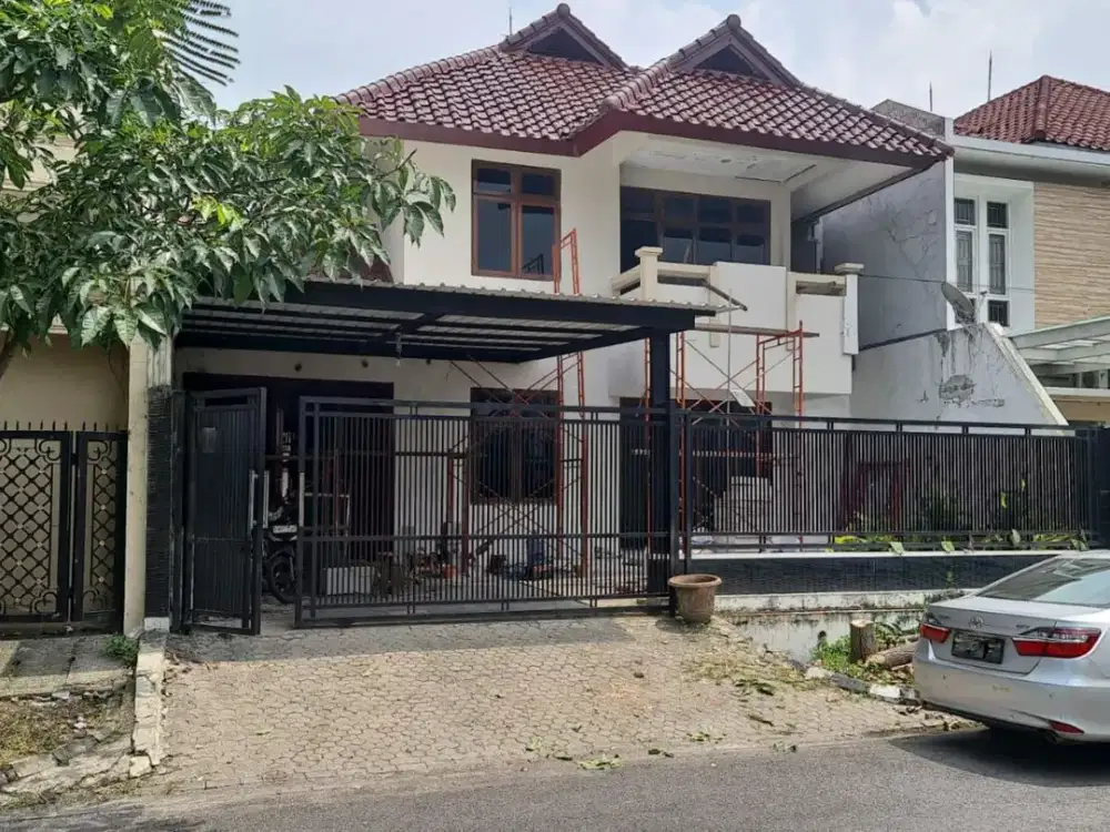 Dijual Rumah 2 Lantai Raya Sutorejo Prima Jalan kembar Cocok Rumah Tinggal dan Kantor