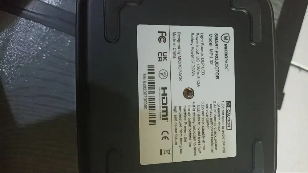 Proyektor Micropack MPJ-02
