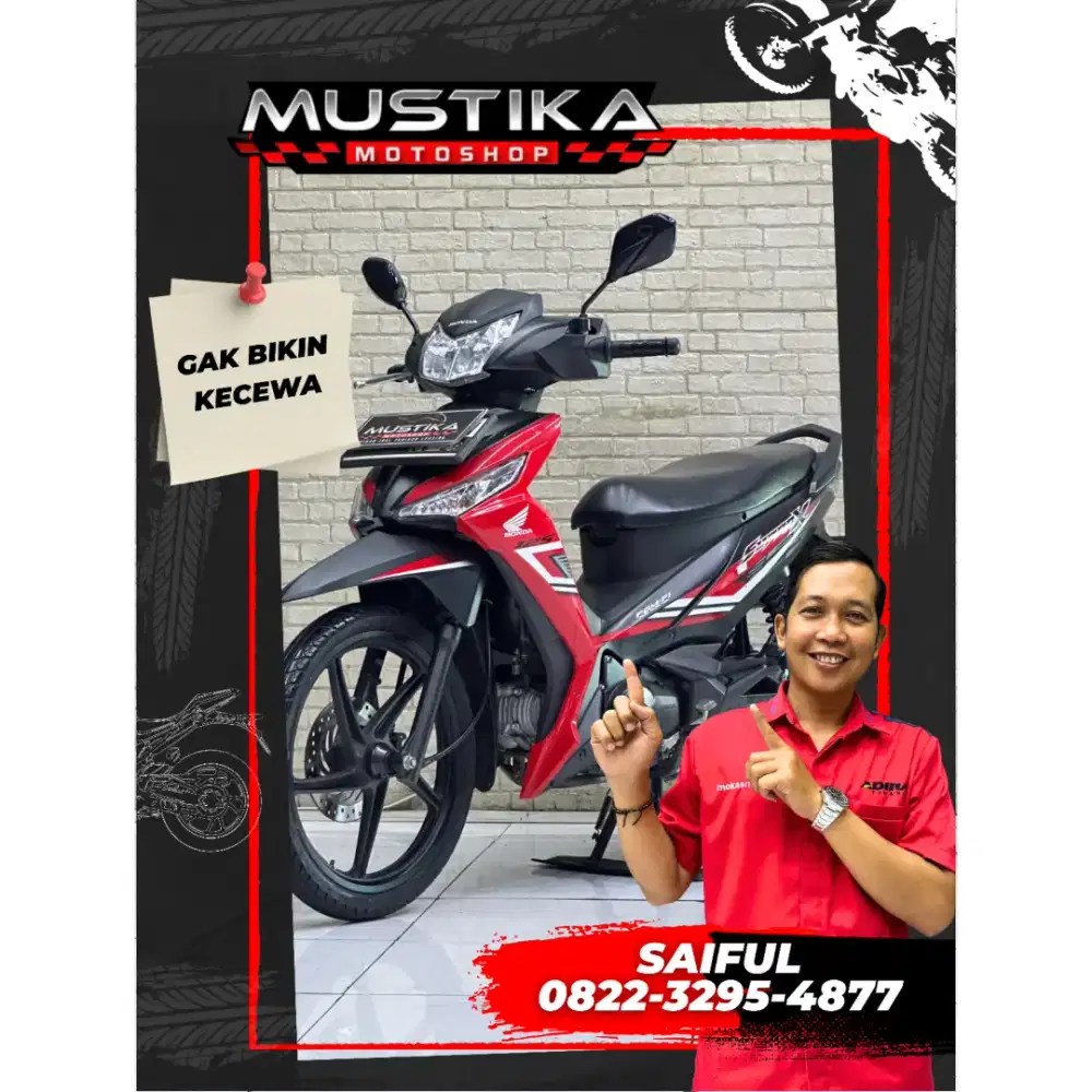 Perfect Condition!!Honda Supra X 125 Fi 2024 N Asli Mulus-Mustika