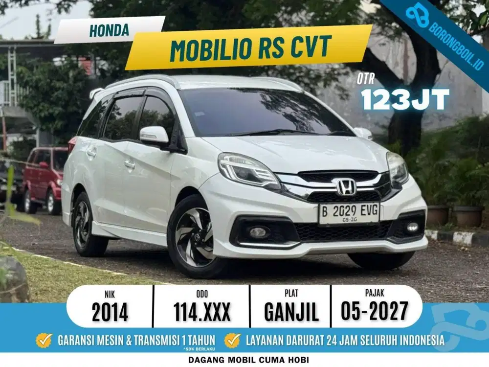 Mobilio rs cvt 2014 Putih