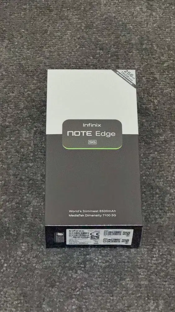Infinix Note Edge 5G 16GB (8+8GB) / 256GB Baru Segel