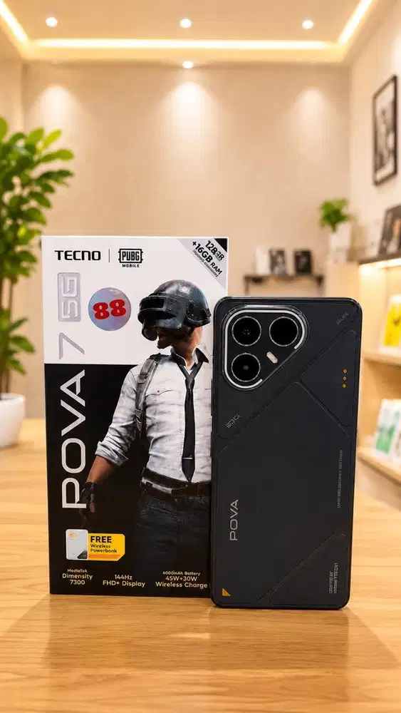 Tecno pova 7 5G cicilan 0%