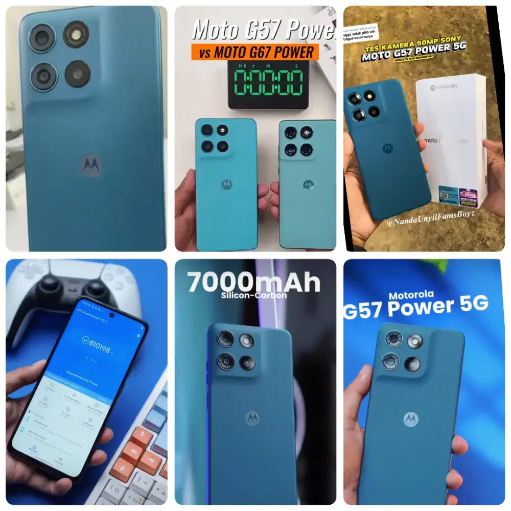 Motorola G57 5G 8/256 GB Bisa Kredit Tanpa DP