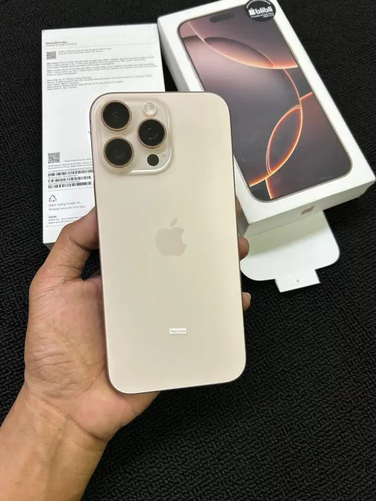 iPhone 16 Pro Max 256GB iBox Garansi On