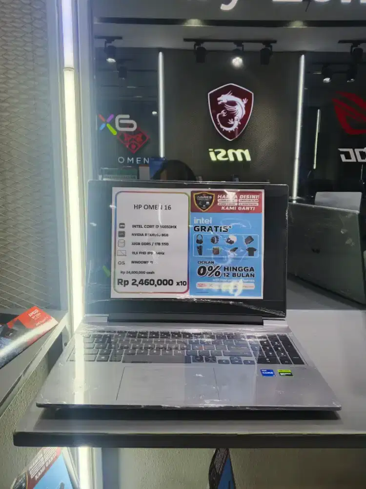 HP OMEN 16 Gaming RTX 4060 8GB Cicilan Ringan Mulai Rp 2 Jutaan