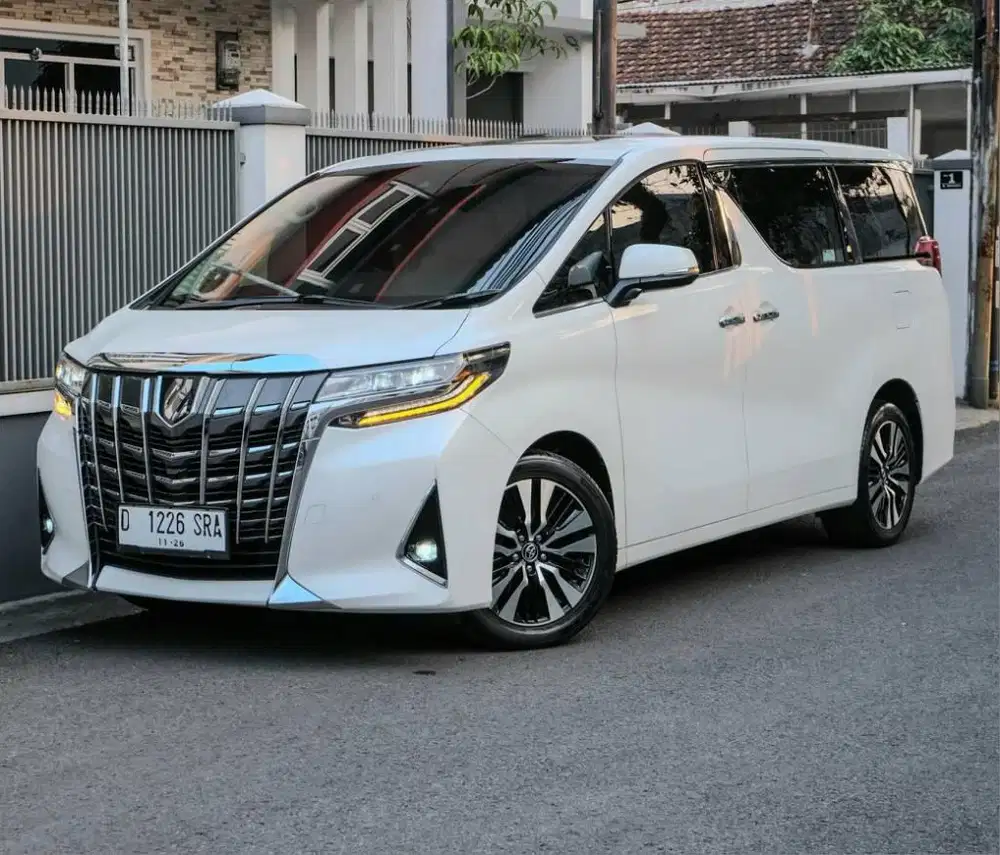 ALPHARD G TSS/SENSING 2.5 AT 2021 FULL ORI LowKM 44rb RECORD TOYOTA