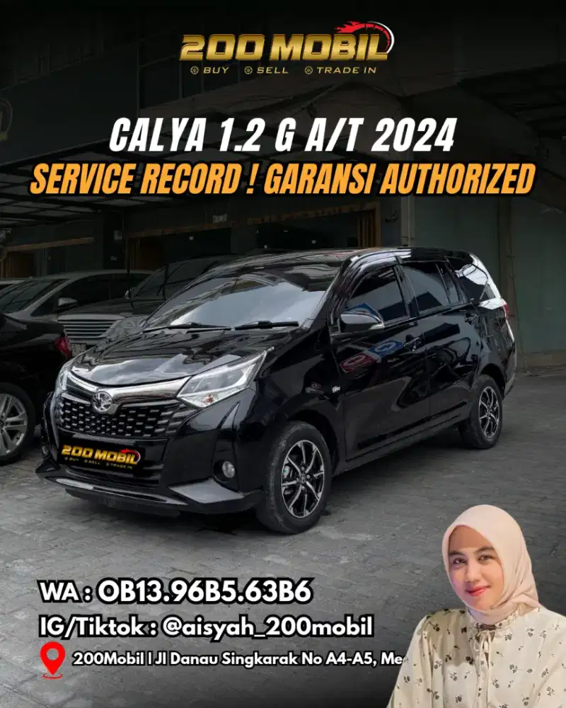 Toyota Calya 1.2 G A/T 2024 Bensin
